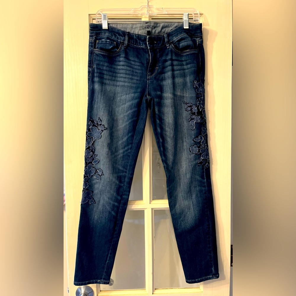 White House Black Market ankle jeans